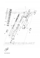 FOURCHE pour Yamaha AEROX 2003