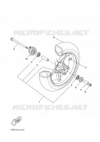 ROUE AVANT pour Yamaha AEROX 2003
