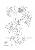 PROTEGE JAMBES pour Yamaha AEROX 2003