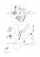 PARTIE ELECTRIQUE 1 pour Yamaha AEROX 2003