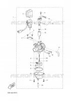 CARBURATEUR pour Yamaha AEROX 2006