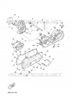CARTER MOTEUR pour Yamaha AEROX 2006
