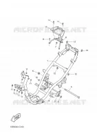 CADRE pour Yamaha AEROX 2006