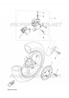 ETRIER DE FREIN AVANT pour Yamaha AEROX 2006