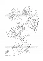 PROTEGE JAMBES pour Yamaha AEROX 2006
