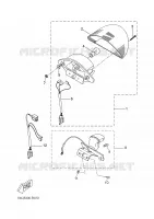 FEU ARRIERE pour Yamaha AEROX 2006