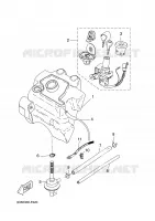 RESERVOIR A ESSENCE pour Yamaha AEROX 2008