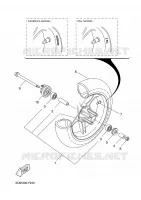 ROUE AVANT pour Yamaha AEROX 2008