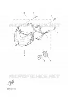PHARE  pour Yamaha AEROX 2008