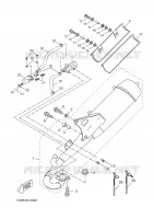 ECHAPPEMENT pour Yamaha AEROX 2008