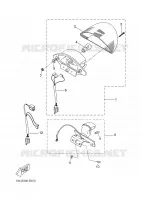 FEU ARRIERE pour Yamaha AEROX 2008
