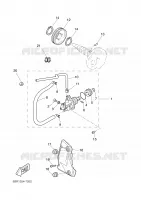 POMPE A HUILE pour Yamaha AEROX 2003