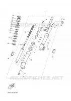 FOURCHE pour Yamaha AEROX 2003