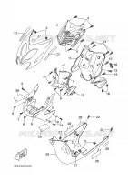 PROTEGE JAMBES pour Yamaha AEROX 2003