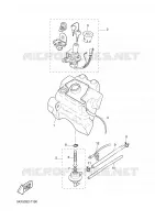 RESERVOIR A ESSENCE pour Yamaha NITRO 2001