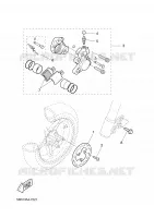ETRIER DE FREIN AVANT pour Yamaha NITRO 2001