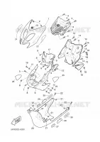 PROTEGE JAMBES pour Yamaha NITRO 2001