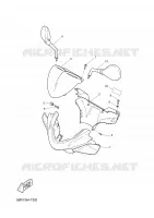 CARENAGES 1  pour Yamaha NITRO 2001