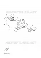 POMPE A EAU / DURITES pour Yamaha NITRO 2002