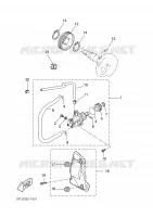 POMPE A HUILE pour Yamaha NITRO 2002