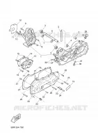 CARTER MOTEUR pour Yamaha NITRO 2002