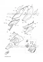 COUVERCLE LATERAL pour Yamaha NITRO 2002