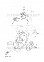 ETRIER DE FREIN AVANT pour Yamaha NITRO 2002