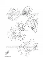 PROTEGE JAMBES pour Yamaha NITRO 2002