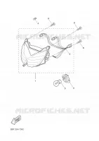 PHARE  pour Yamaha NITRO 2002