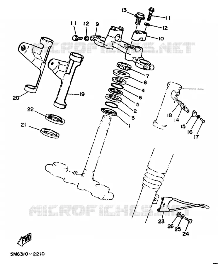 DIRECTION Yamaha MOTO 50 1992 DTMX  DT50MX