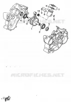 VILEBREQUIN / PISTON pour Yamaha DTR 1997
