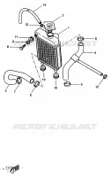RADIATEUR / DURITES pour Yamaha DTR 1997