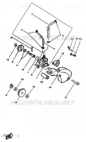POMPE A HUILE pour Yamaha DTR 1997
