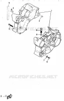 CARTER MOTEUR pour Yamaha DTR 1997