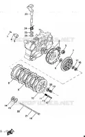EMBRAYAGE DE DEMARREUR pour Yamaha DTR 1997