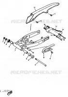 BRAS ARRIERE pour Yamaha DTR 1997