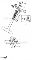 DIRECTION pour Yamaha DTR 1997