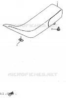 SELLE pour Yamaha DTR 1997