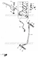 MAITRE CYLINDRE AVANT pour Yamaha DTR 1997