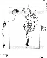 COMPTEUR  pour Yamaha DTR 1997