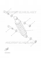 BRAS OSCILLANT / AMORTISSEUR pour Yamaha DTR 2003