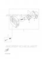 PHARE  pour Yamaha DTR 2003