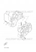 CARTER MOTEUR pour Yamaha DT50R 2005