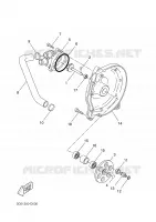 POMPE A EAU / DURITES pour Yamaha AEROX 2006