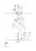 RESERVOIR A ESSENCE pour Yamaha AEROX 2006