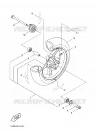 ROUE AVANT pour Yamaha AEROX 2006