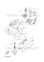 RESERVOIR A ESSENCE pour Yamaha AEROX 2007