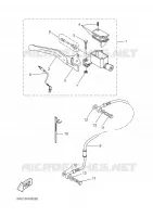 MAITRE CYLINDRE AVANT pour Yamaha AEROX 2007