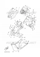 PROTEGE JAMBES pour Yamaha AEROX 2007