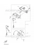 FEU ARRIERE pour Yamaha AEROX 2007